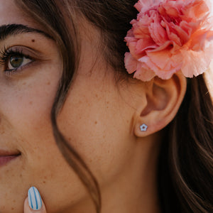 Flower Flat Back Studs