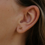 Load image into Gallery viewer, Bow Flat Back Studs
