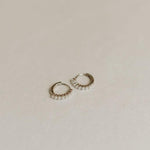 Load image into Gallery viewer, Grace Pearl Hoops
