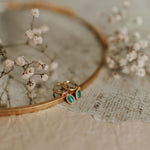 Load image into Gallery viewer, Riley Turquoise Hoops
