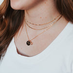 Load image into Gallery viewer, Buttercup Necklace with Mustard Seed
