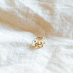 Load image into Gallery viewer, Duchess Gold Leaf Ear Cuff

