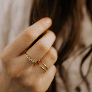 Sophie Baguette Diamond Ring
