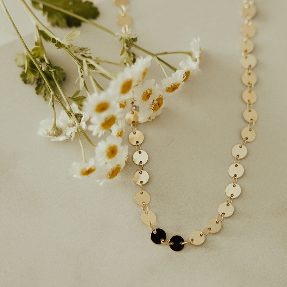 Mauve Jewelry Co. Lily Bow Necklace
