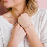 Load image into Gallery viewer, Madeline Gold Filled Paperclip Bracelet
